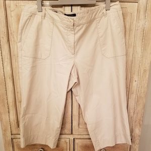 TALBOTS Lightweight Khaki Capris